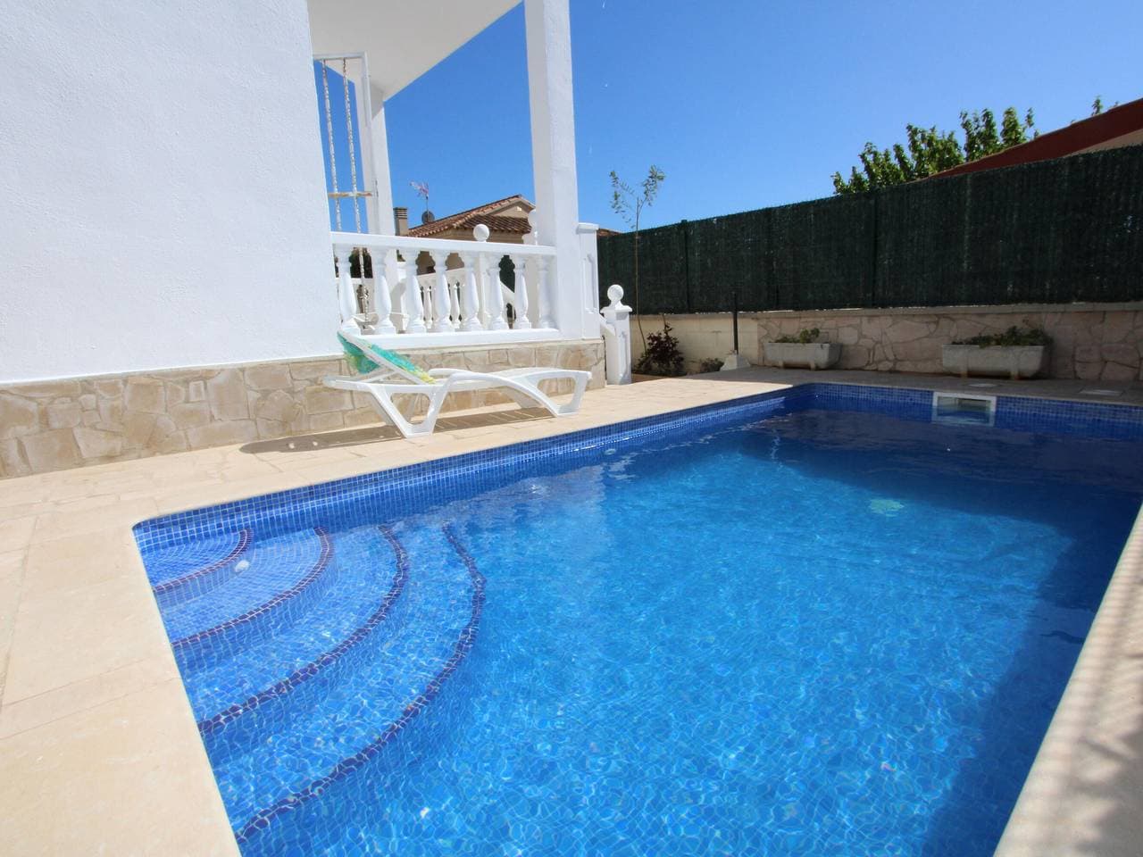 Foto 4 von 23: Ferienhaus mit privatem Pool, strandnah, gratis WLAN, optional Klimaanlage, Haustiere erlaubt, Hundestrand
