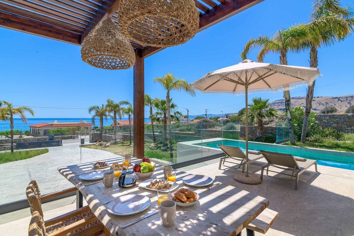 Foto 7 von 38: Villa für 8 Personen mit Terrasse