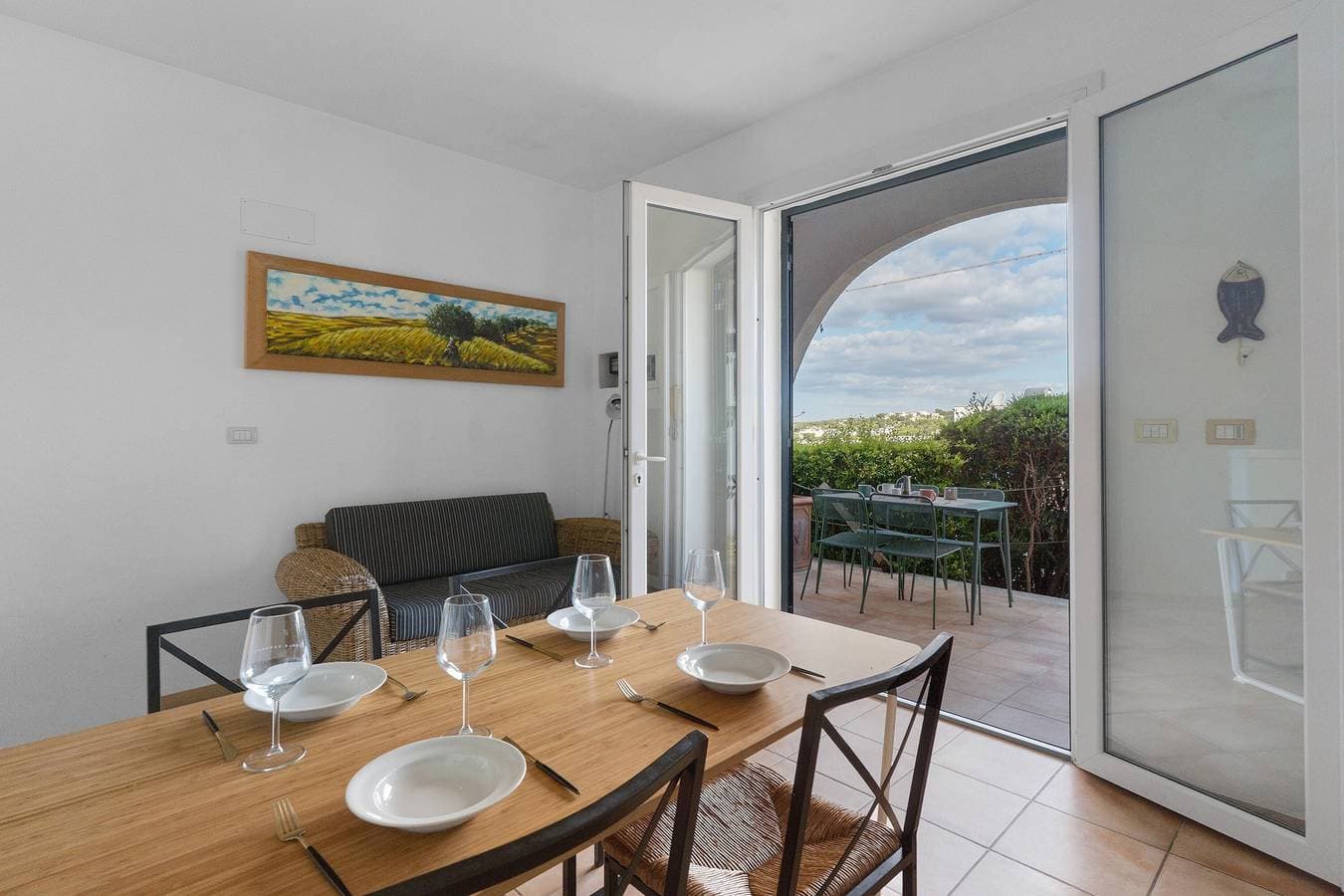 Foto 4 von 47: Appartement Quattro Colonne 3 mit Meerblick