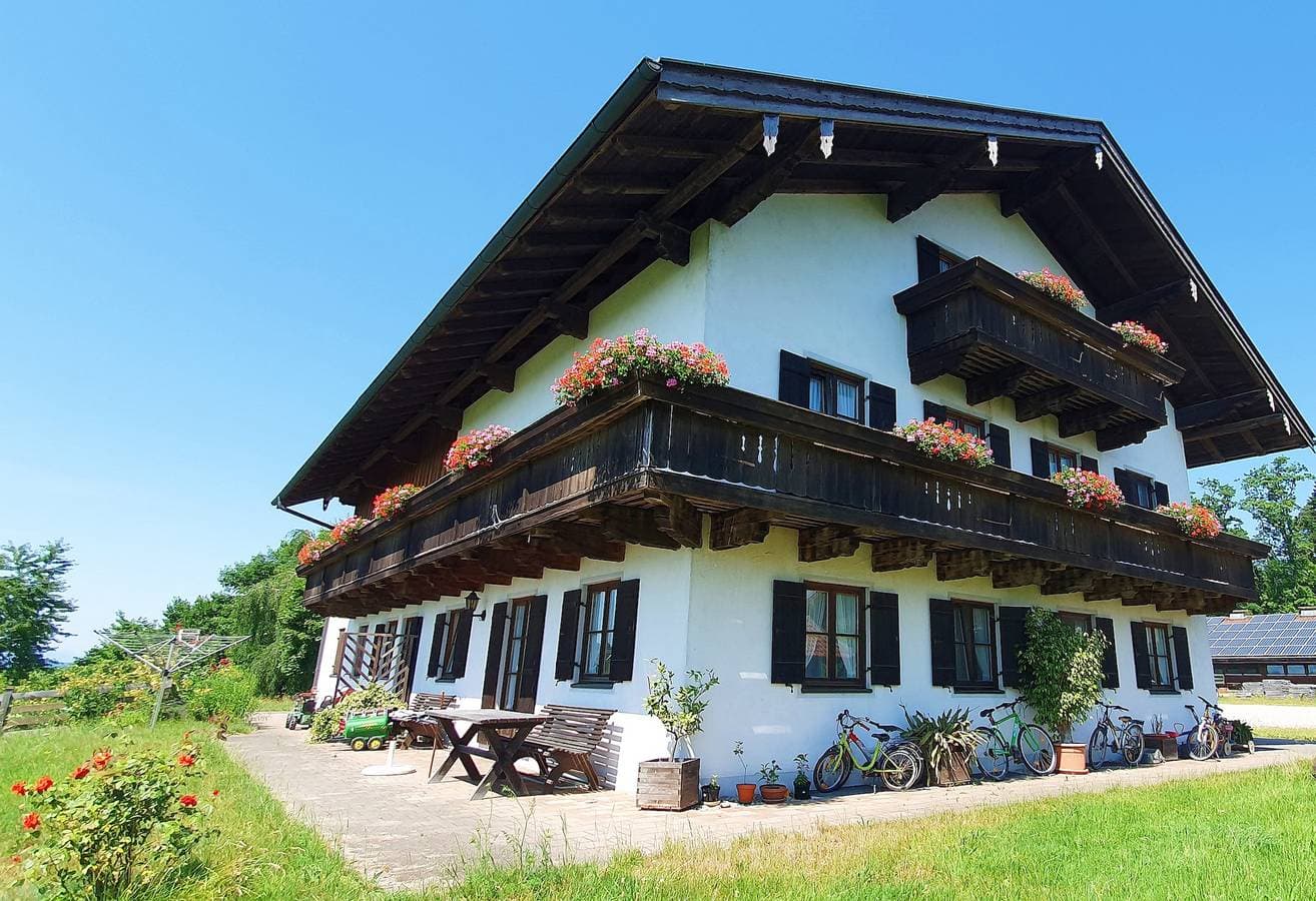 Foto 6 von 13: Hechlhof - Ferienwohnung 1, 52 qm für 1-4 Personen mit Balkon