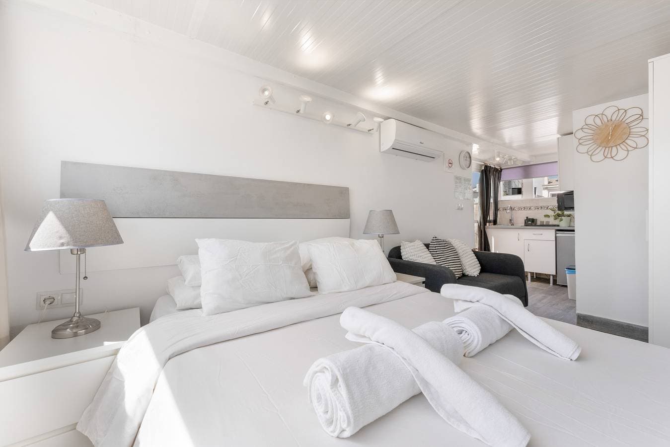 Foto 12 von 26: Studio 'Casa Jose 3' mit Meerblick und Klimaanlage