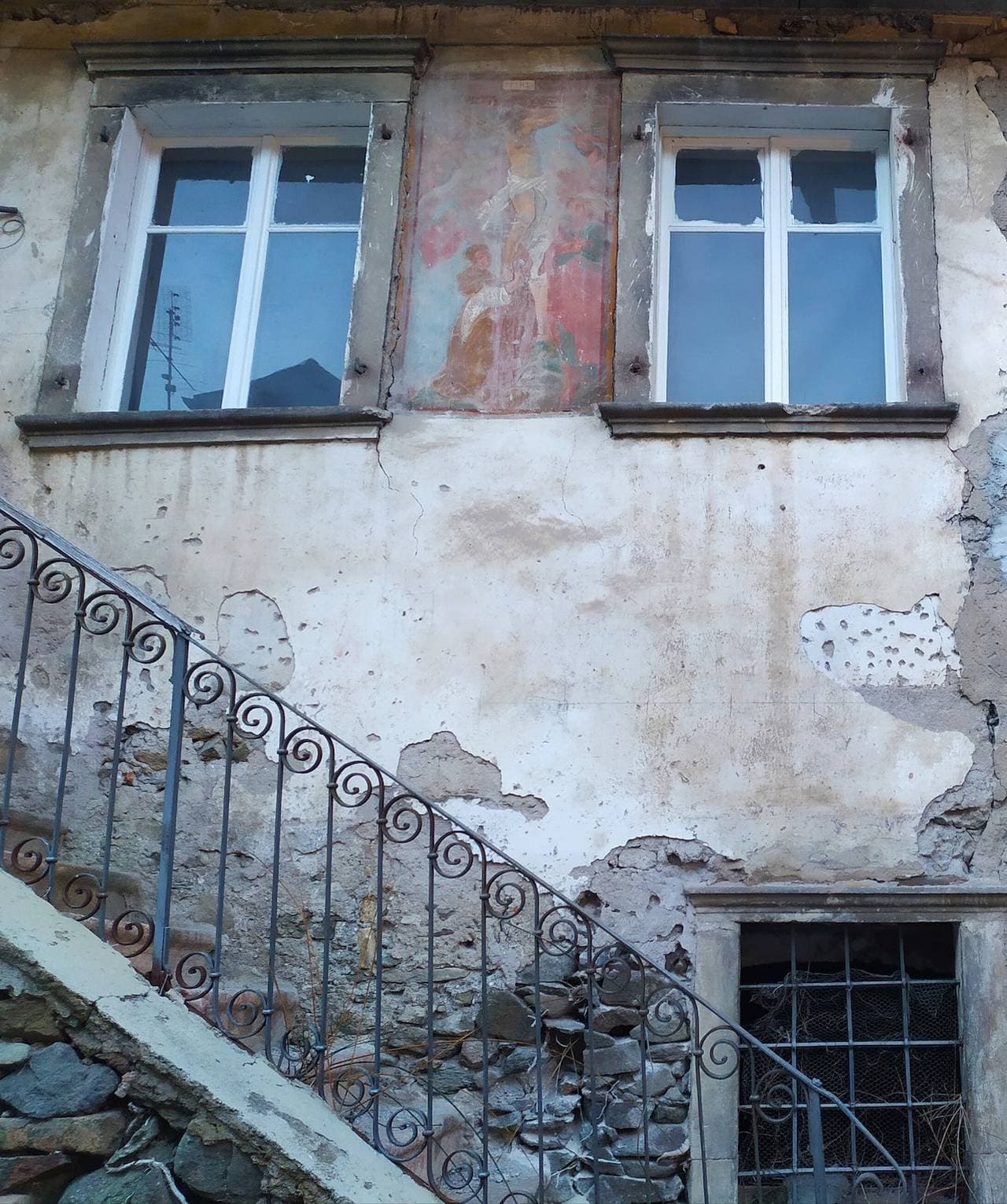Foto 12 von 13: Ferienwohnung 'Antica Casa Montengian' mit Bergblick und Balkon
