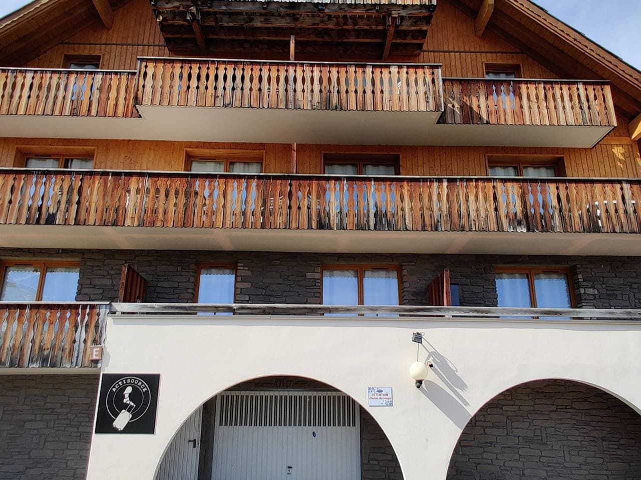 Foto 12 von 19: Studio-Kabine mit Balkon und Parkplatz in Pra Loup 1500