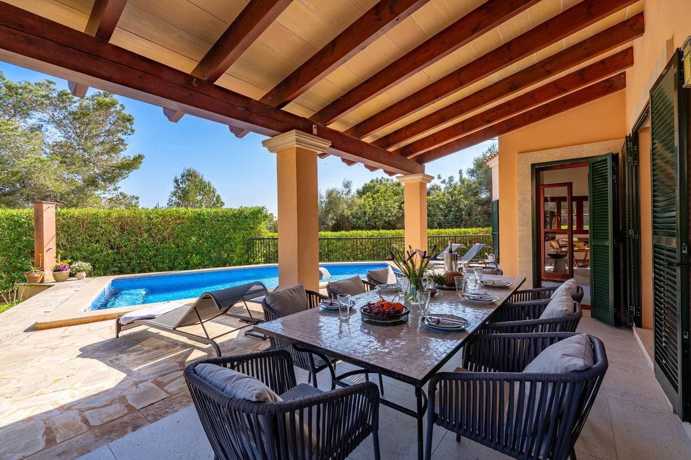 Foto 6 von 30: Villa Esquina in Son Mojer-Cala Santanyí, in Strandnähe, mit Pool und Wifi