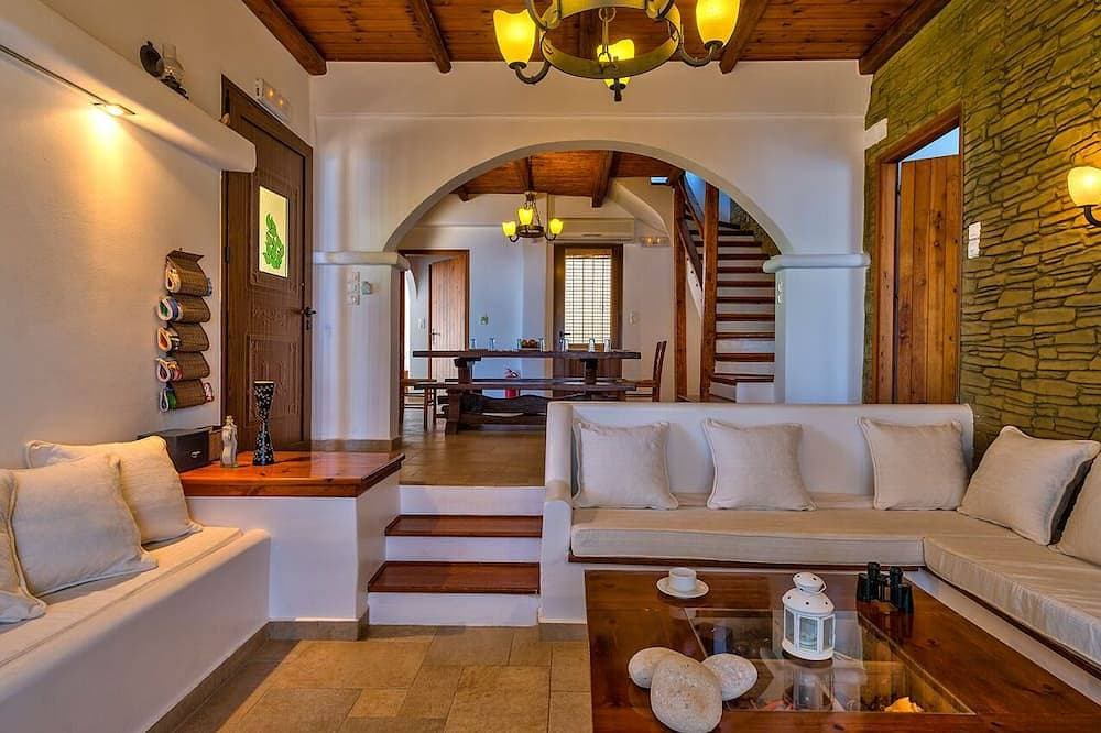 Foto 13 von 22: Super Panorama libyschen Meerblick, Südkreta großer privater Pool \"Keramos Villa\"