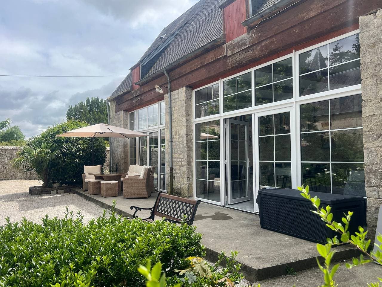 Foto 4 von 18: Apartment 'Maison Lafosse' mit gemeinsamer Terrasse und Garten