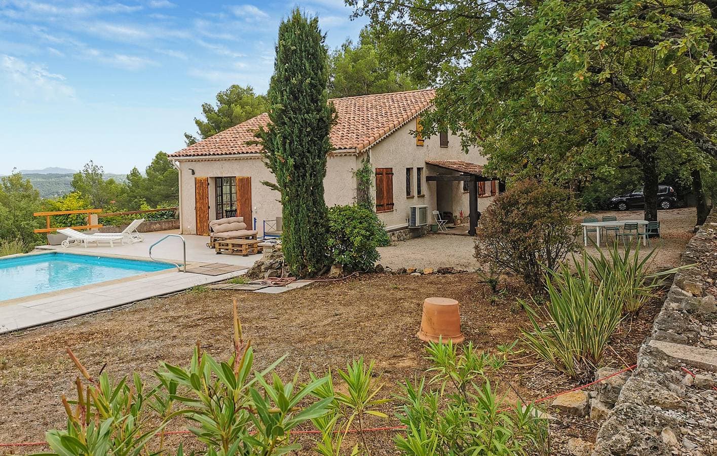 Modernes Apartment mit Pool und WLAN in Fayence, 2 km vom Stadtzentrum entfernt 1