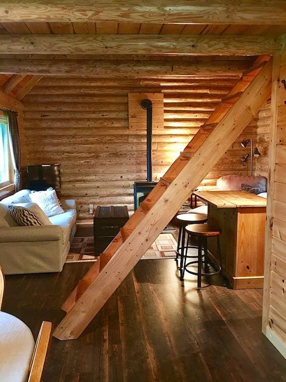 Foto 9 von 18: Blockhausvermietung!  Ruhig, friedlich und privat am See!  Hundefreundlich!