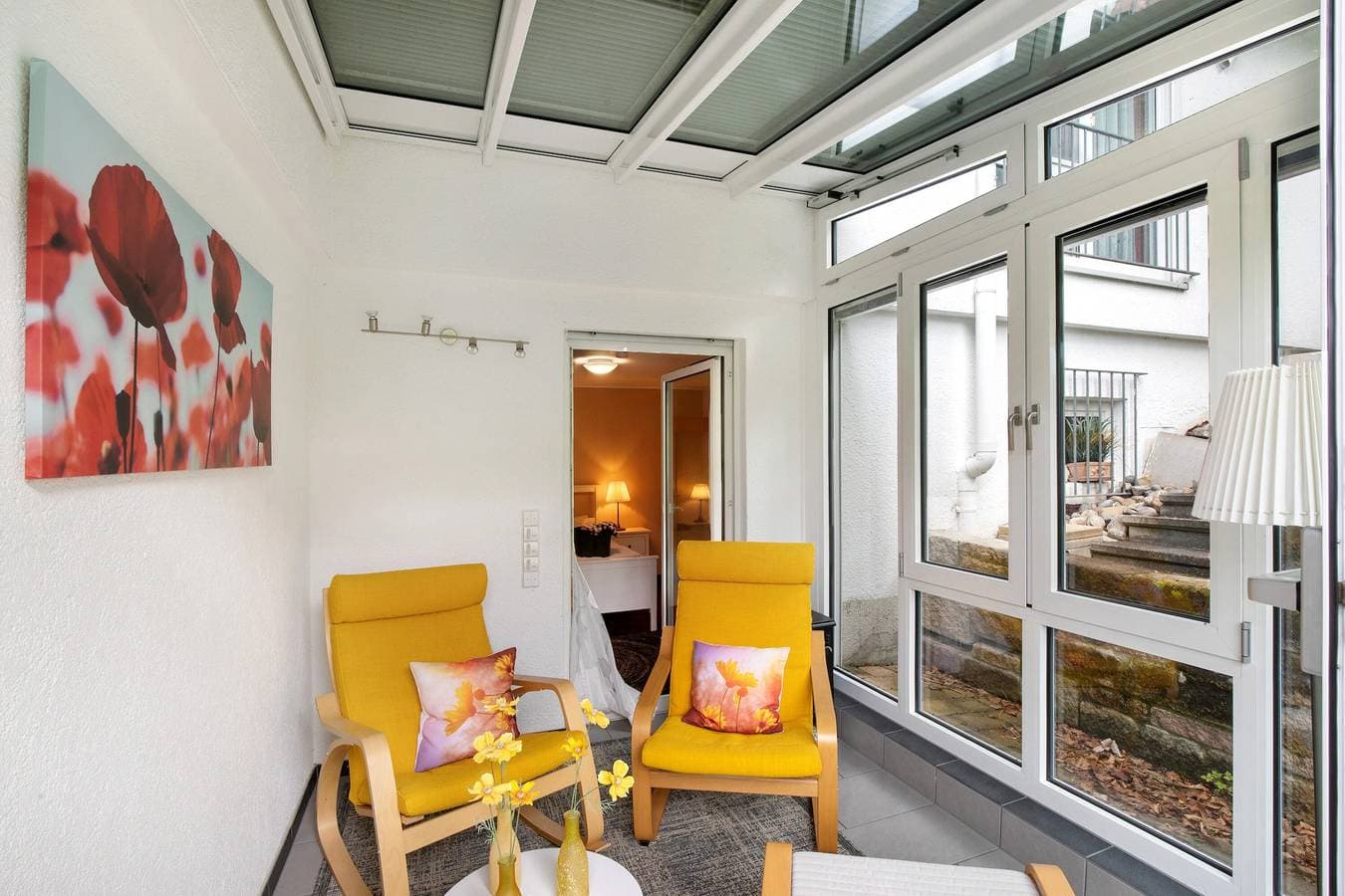 Foto 11 von 38: Ferienwohnung 'Burgblick' mit Gemeinschaftsgarten und Wi-Fi