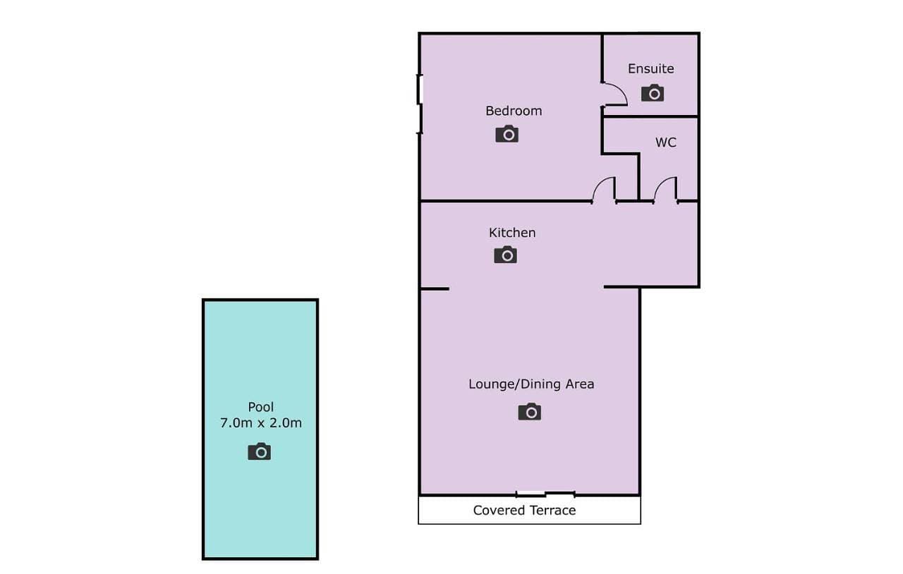 Foto 4 von 9: One-Bedroom Holiday Home