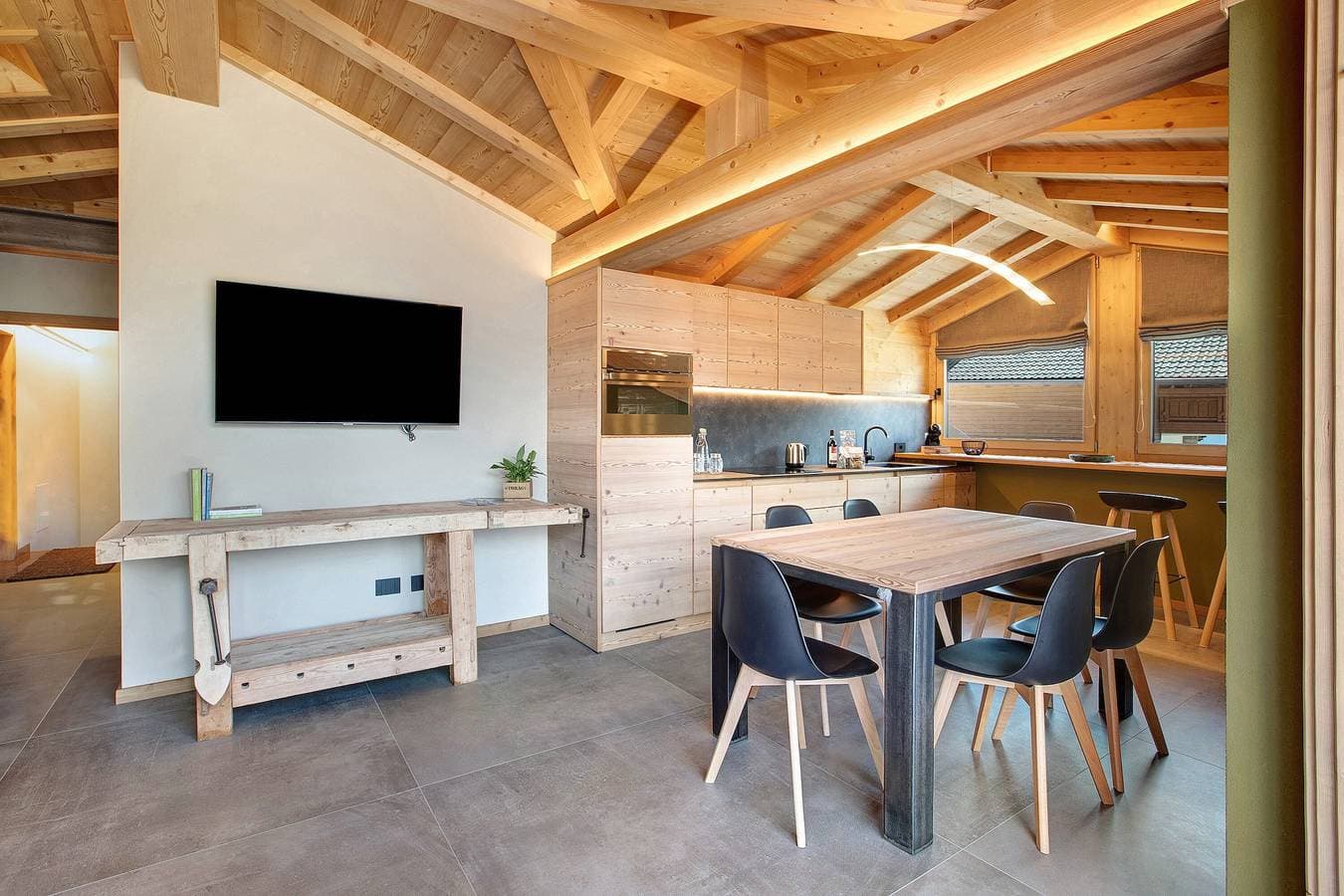 Foto 12 von 27: Ferienwohnung "Aria di Casa Piazzi" mit Bergblick, Gemeinschaftsgarten und WLAN