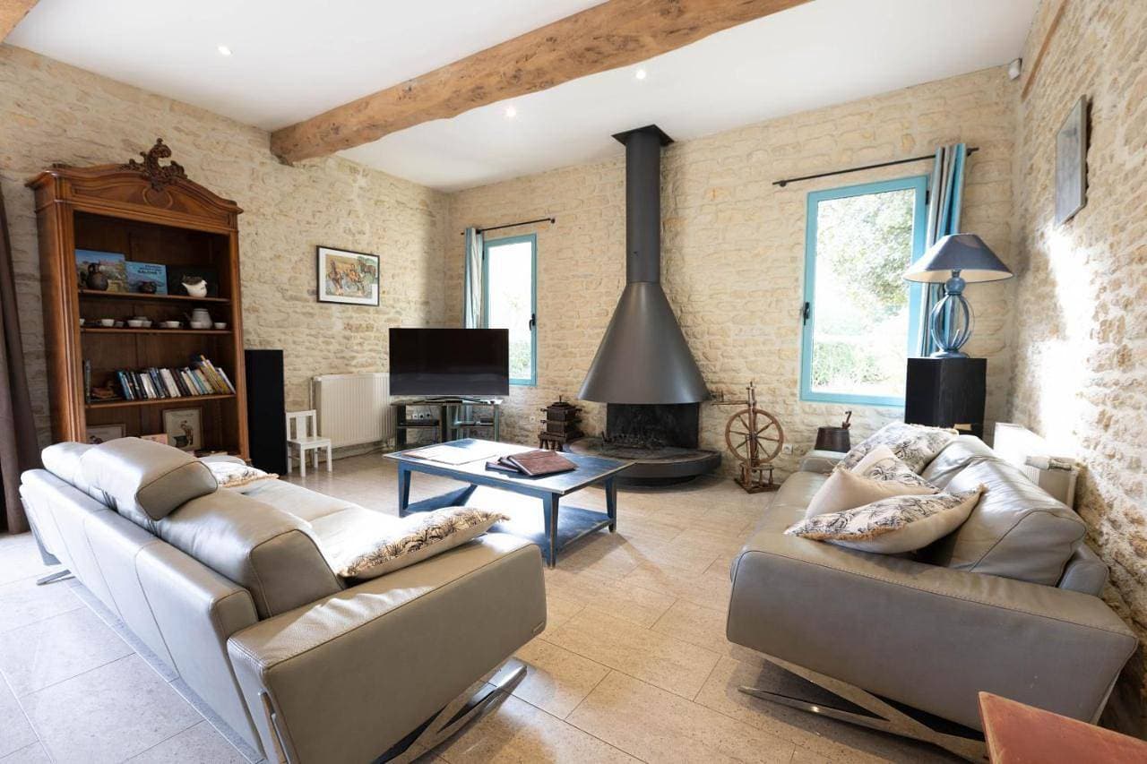 Foto 13 von 54: Three-Bedroom Holiday Home with Access to Pool and Spa to