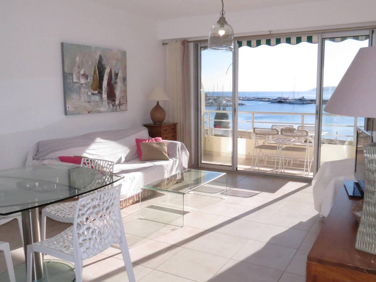 Foto 2 von 18: 2-Zimmer-Wohnung mit Klimaanlage, Meerblick und Parkplatz in Sainte-Maxime