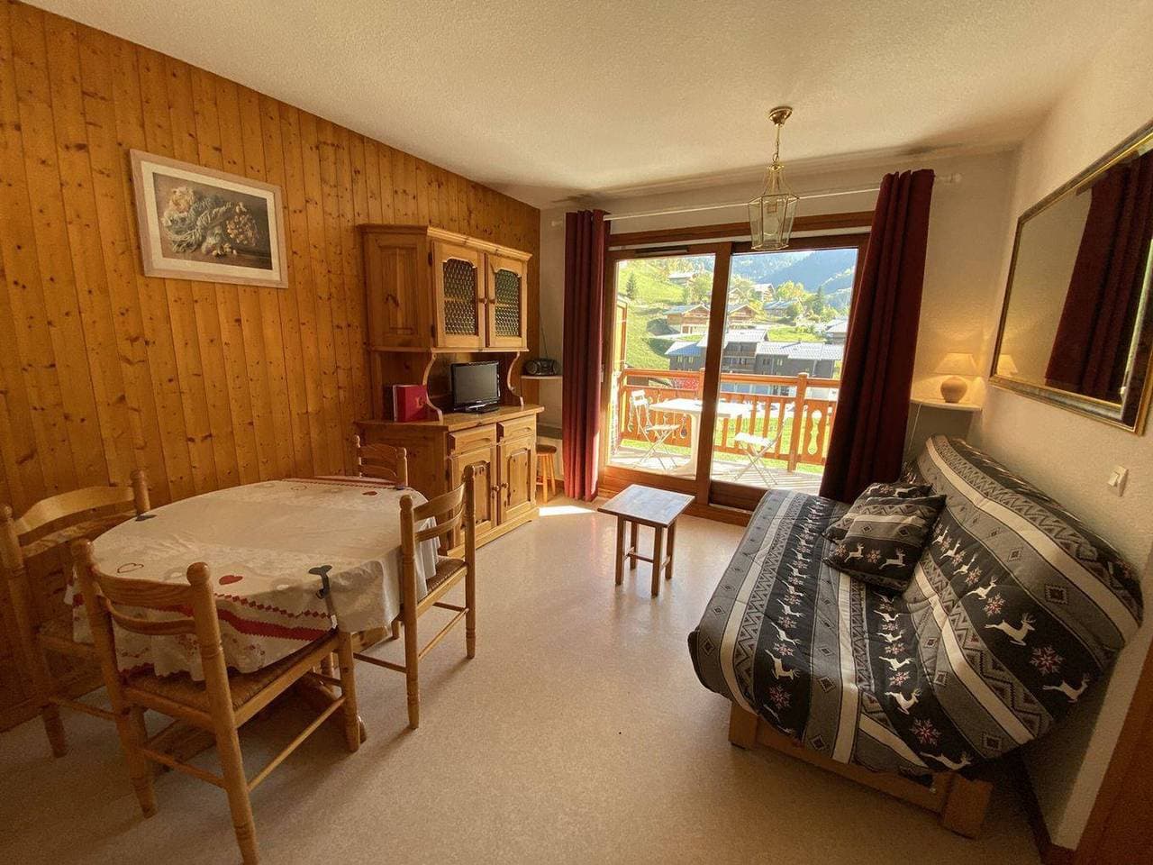 Gemütliche Wohnung in Arêches - 4 Pers. 1