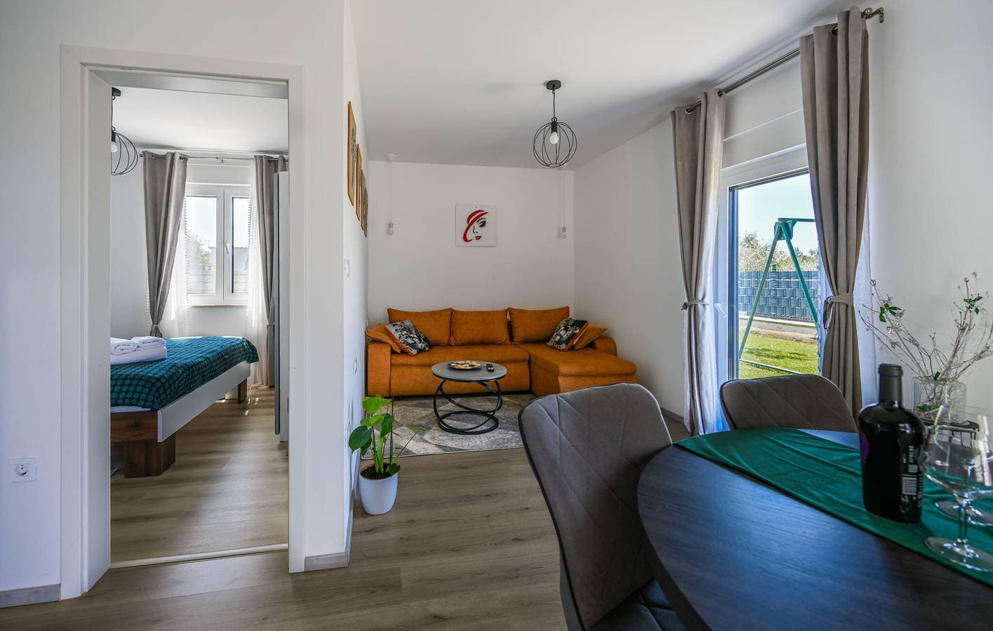 Foto 8 von 34: Familienfreundliche Ferienwohnung, 2 km vom FKK-Strand entfernt, mit WLAN und Parkplatz
