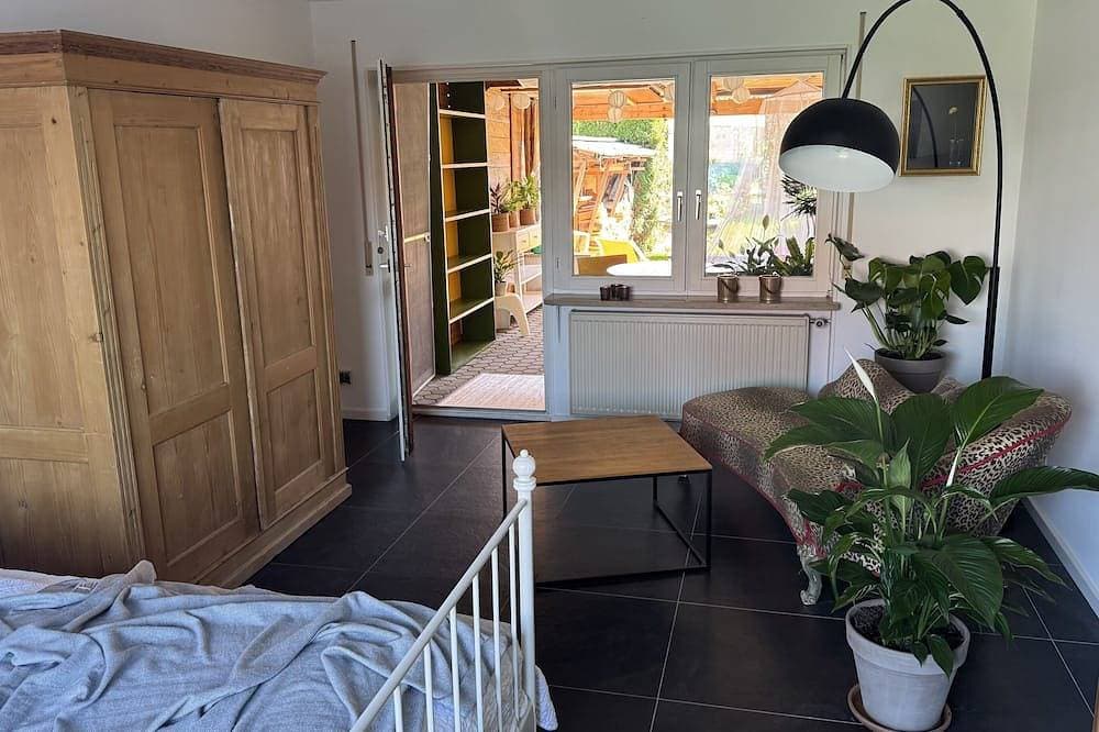 Foto 2 von 12: Apartment 'Klein Aber Fein' mit privater Terrasse, Gemeinschaftsgarten und WLAN