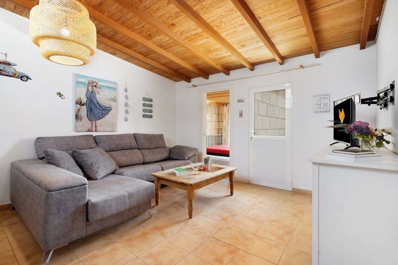 Foto 3 von 26: Ferienhaus 'Finca Firmamento - Casa Sol' mit Bergblick, privater Terrasse und WLAN