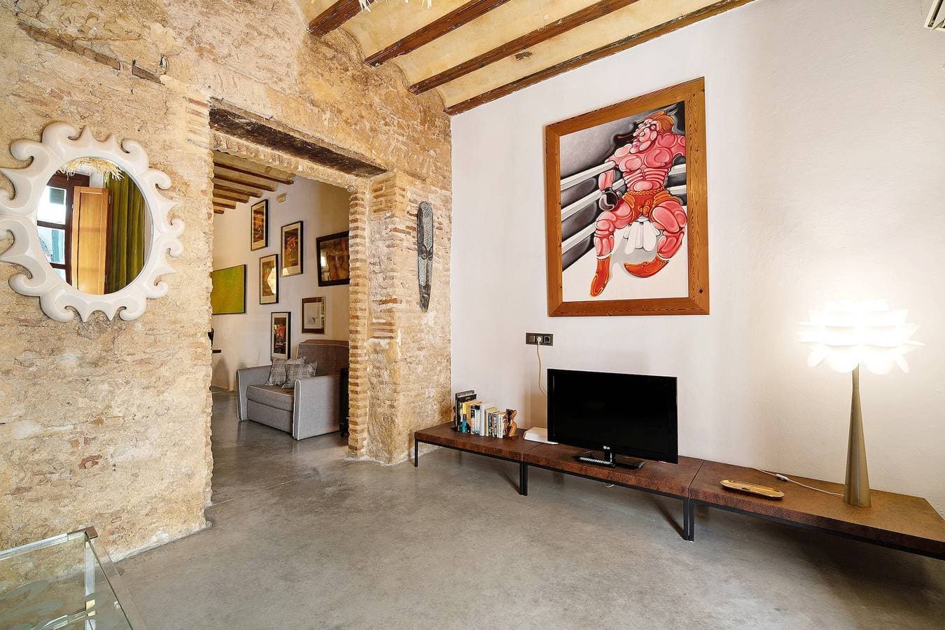 Foto 6 von 29: Historisches und modernes Apartment mit Klimaanlage und WLAN