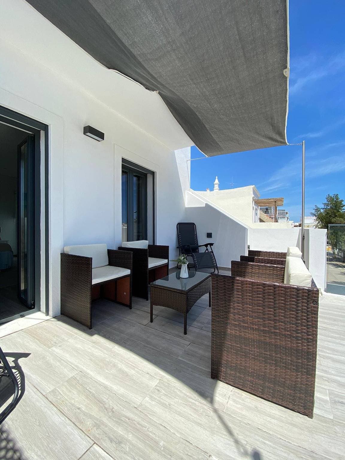 Foto 4 von 23: Apartment 'T2 Olhão' mit Meerblick, WLAN und Klimaanlage