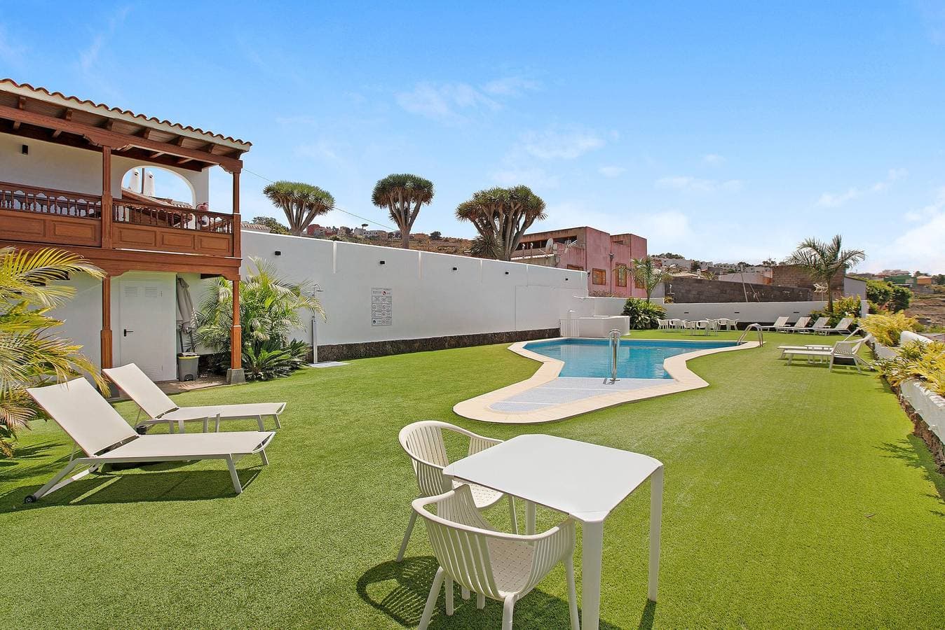 Foto 3 von 29: Ferienhaus 'Linaje del Pago Negramol' mit Meerblick, Pool und WLAN