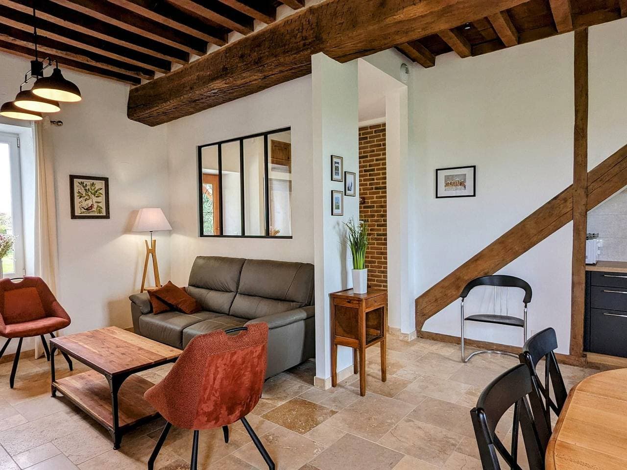 Foto 5 von 16: Renoviertes Haus mit Garten, Kamin, Parkplatz und WLAN nahe Beaune