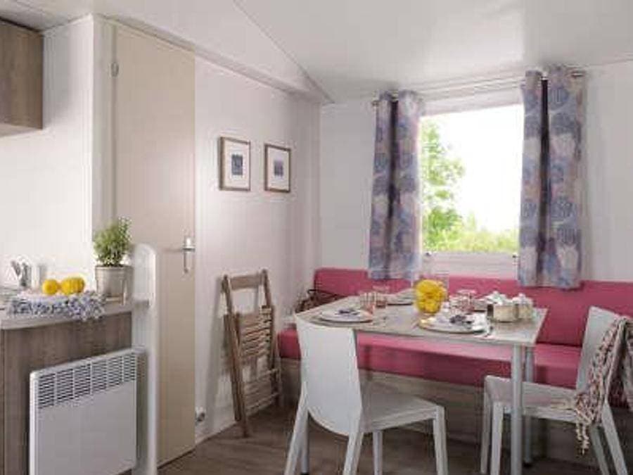 Foto 6 von 41: Camping Le Marqueval - Mobilheim 6 personen - Super Cordelia 32m² - 3 Schlafzimmer