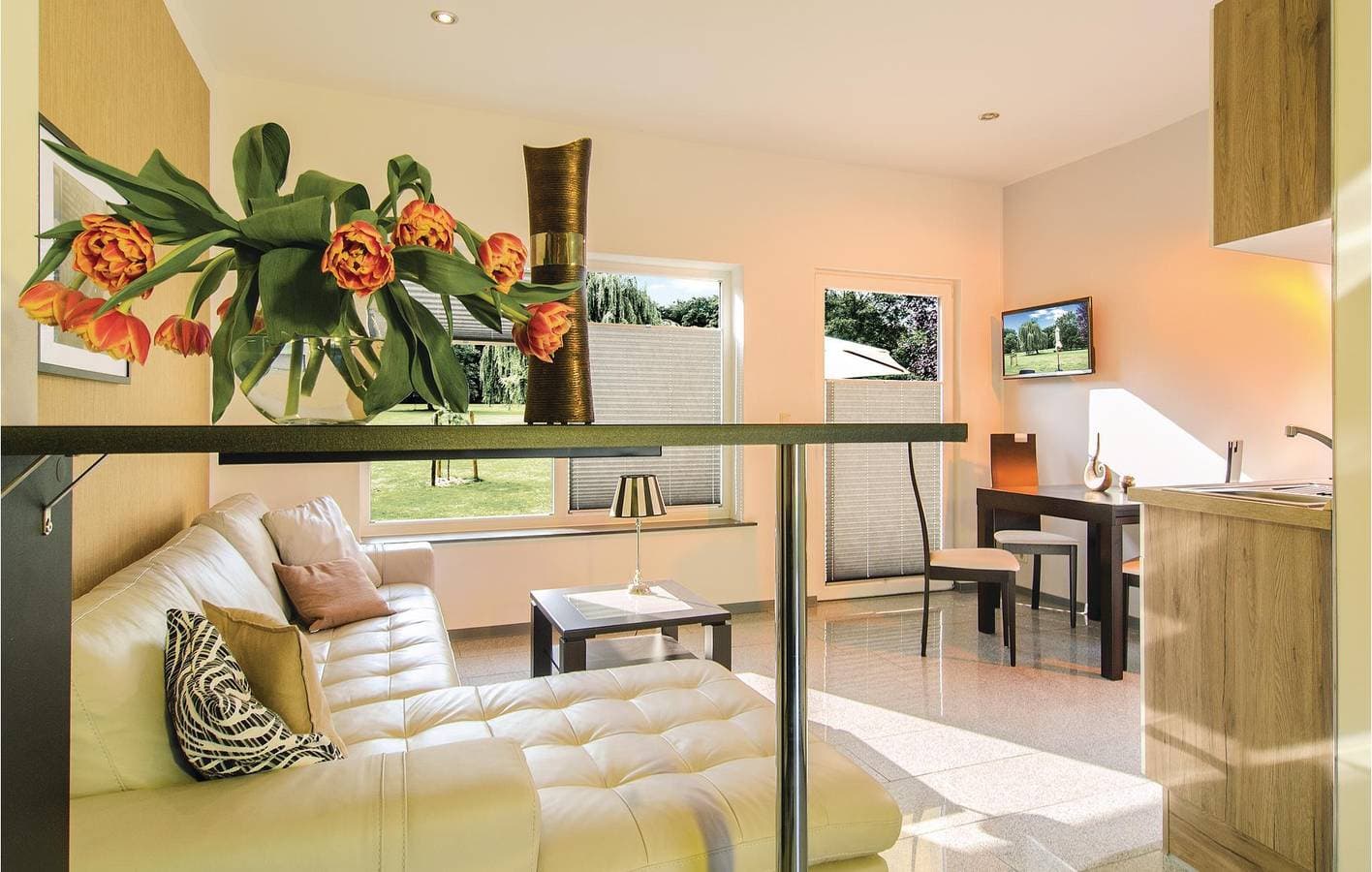 Foto 8 von 13: Modernes Apartment mit Terrasse, Parkplatz und WiFi bei Pinnow