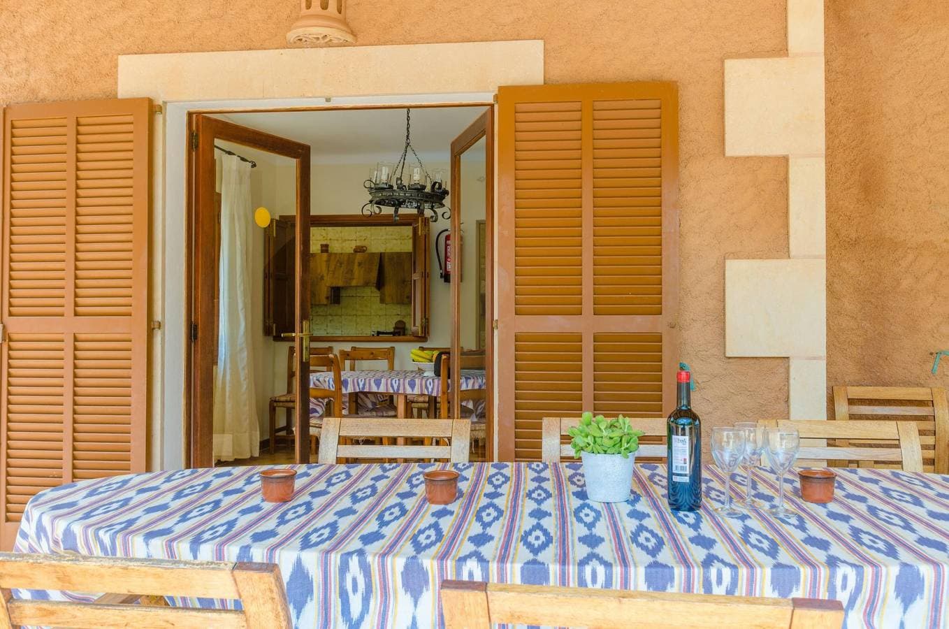 Foto 8 von 56: Es Turo De França - Ferienhaus mit privaten Pool in S'Horta. WiFi gratis