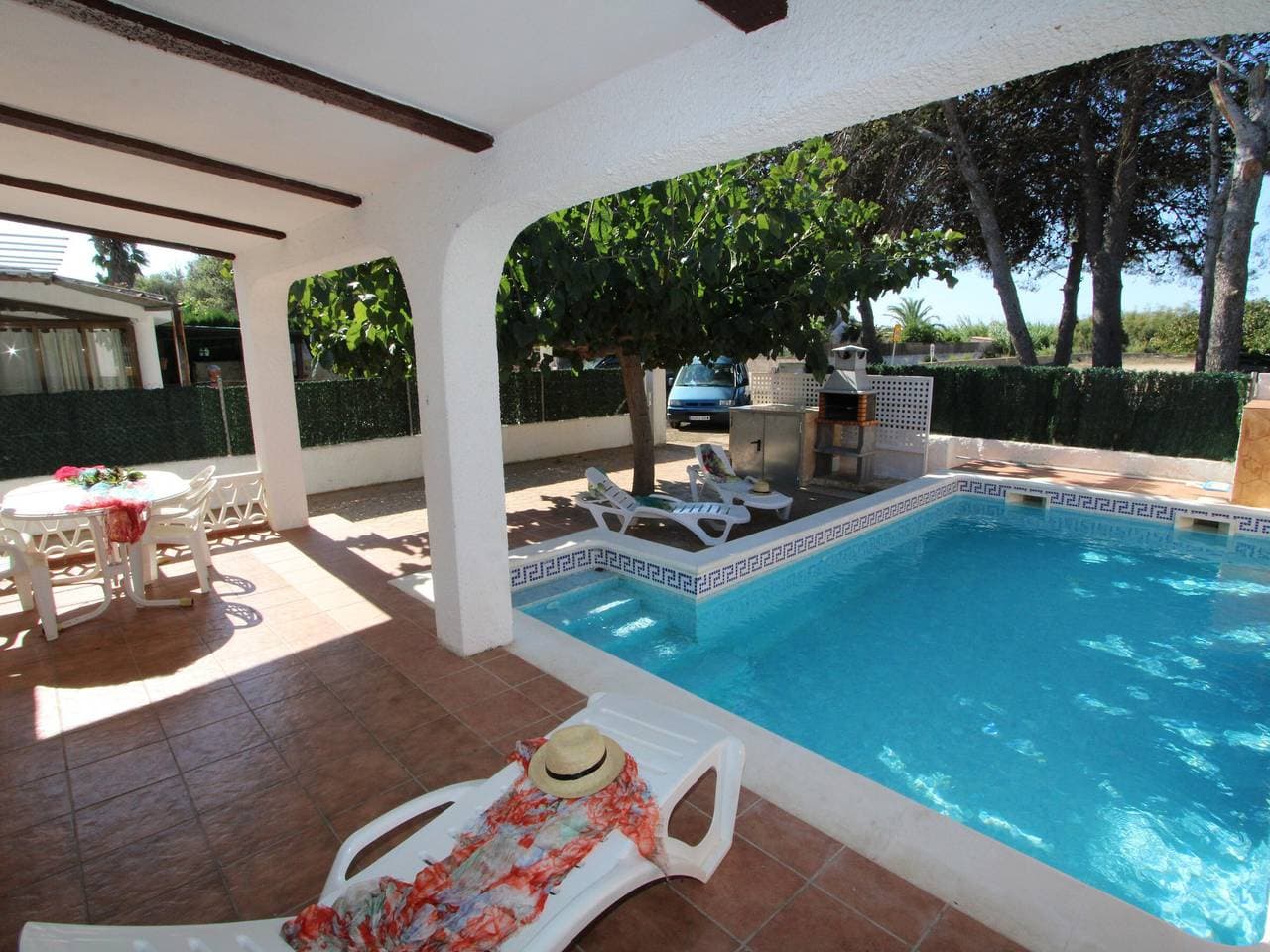 Ferienhaus nah am Meer: Gratis WLAN, Klimaanlage optional, Haustiere erlaubt, Hundestrand 1