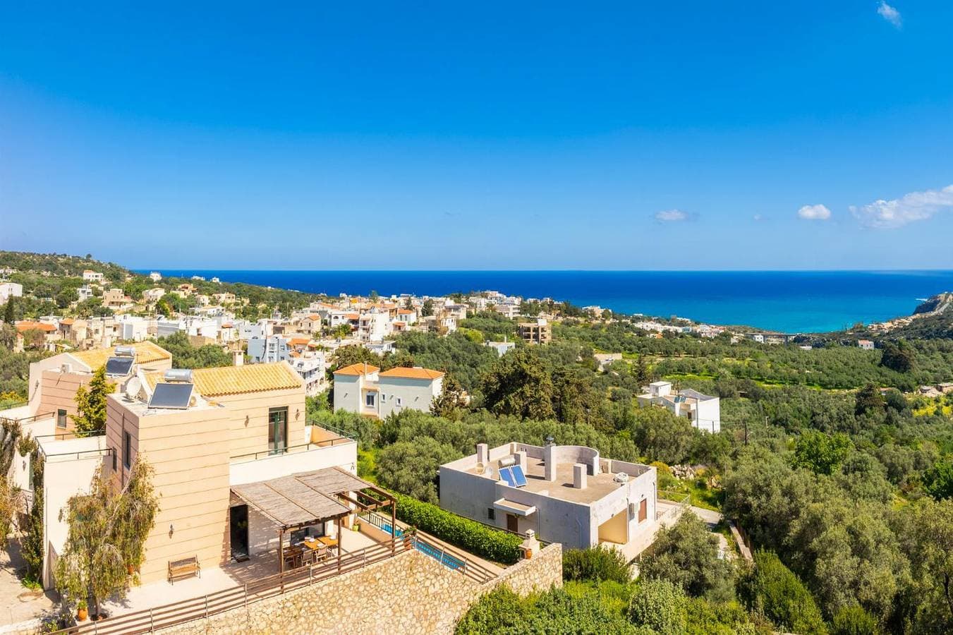 Foto 9 von 38: Villa für 7 Personen mit Meerblick
