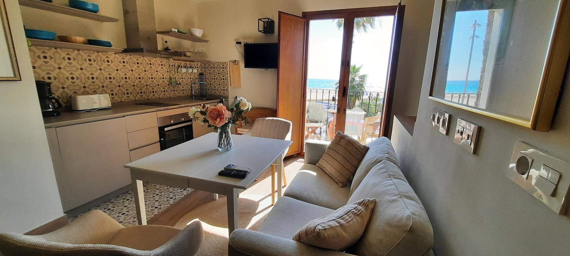 Foto 2 von 19: Ferienwohnung für 2 Personen mit Balkon