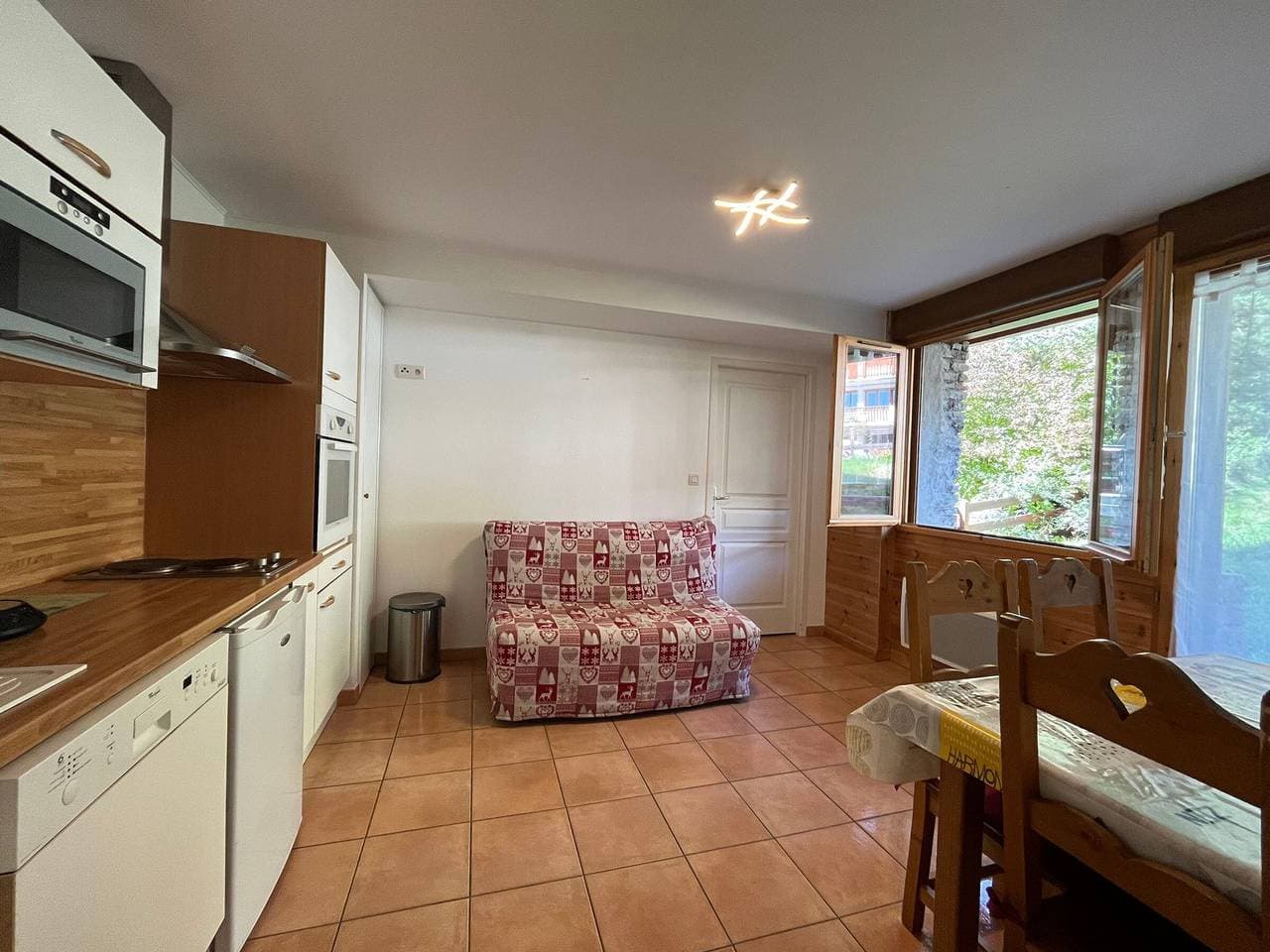 Charmantes Apartment in Pra-Loup mit Parkplatz und Skibox 1