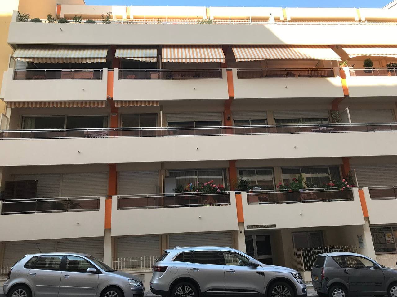 Foto 13 von 17: Klimatisiertes Studio, ruhig, Zentrum Menton, Terrasse