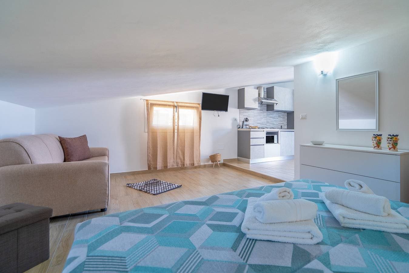 Foto 7 von 24: Ferienwohnung „Nord in Villa Sele“ mit Pool, WLAN und Klimaanlage