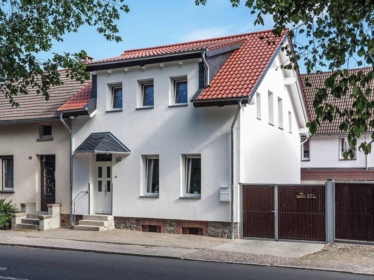 Modernes Ferienhaus in der Nähe des Waldes in Thale 1