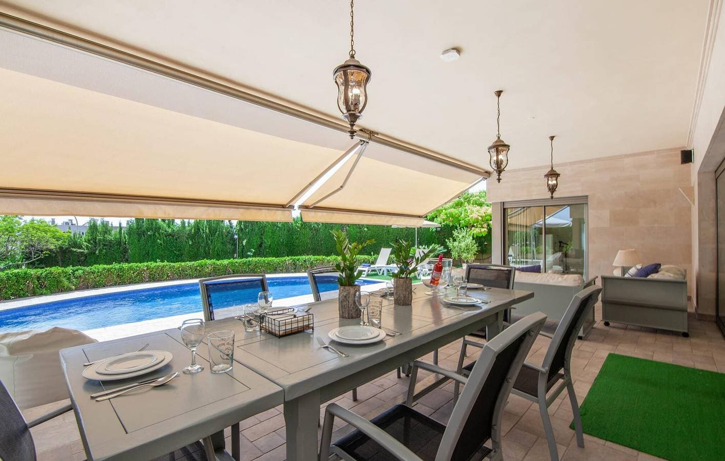 Foto 8 von 53: Gemütliche Wohnung mit Terrasse & Pool, 800m nach Marratxí