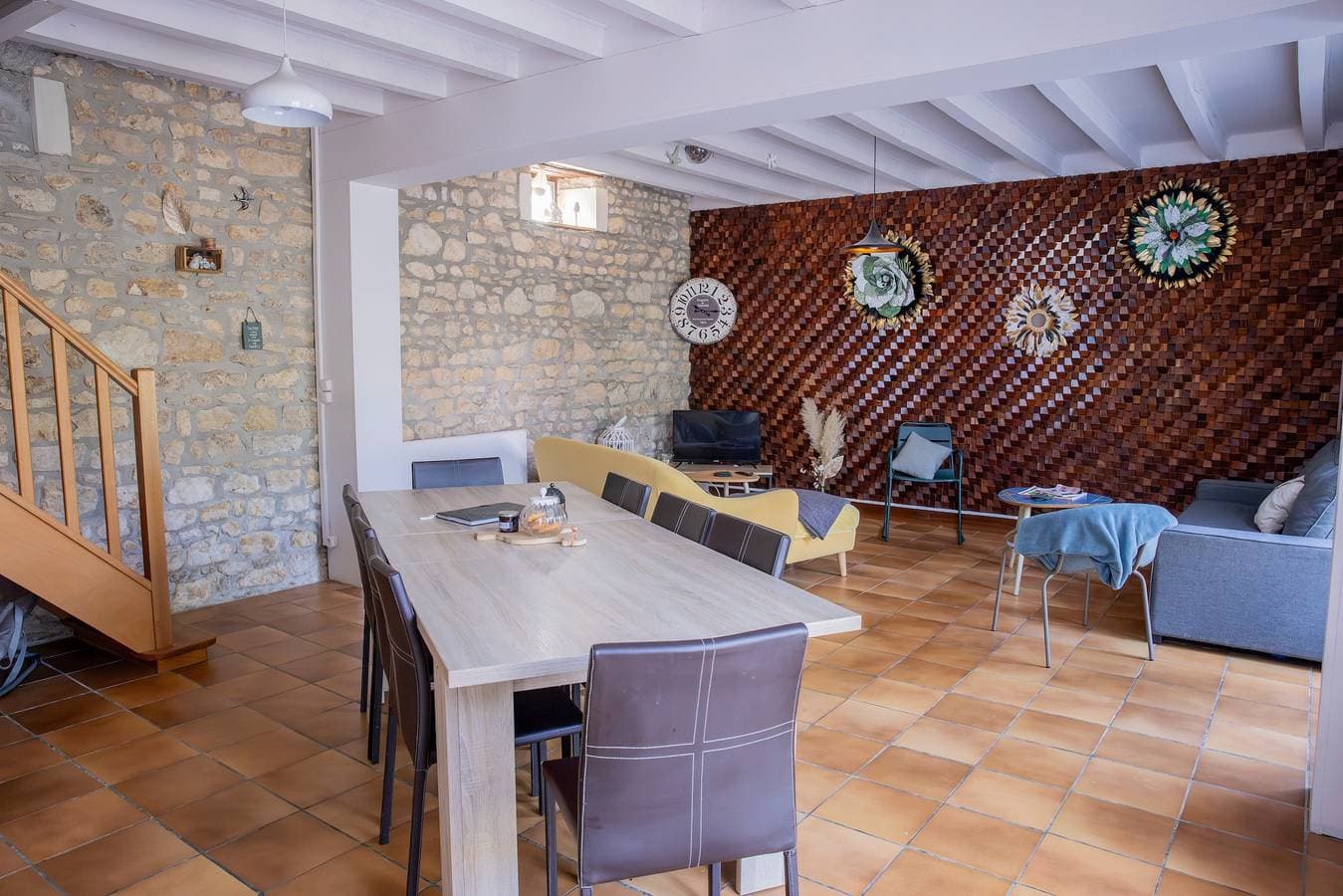 Foto 3 von 34: Komfortables Gîte, Terrasse, 4-8 Schlafplätze, nahe Zoo Beauval & Loire-Schlösser