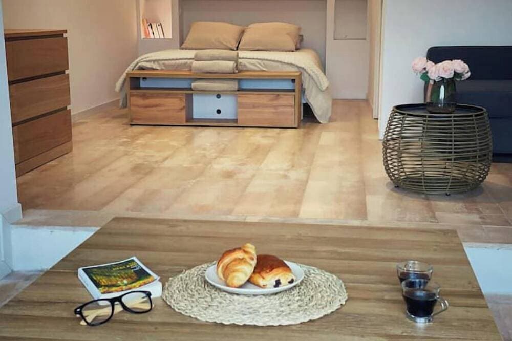 Foto 3 von 17: 2-room open-plan air-conditioned garden view St Paul