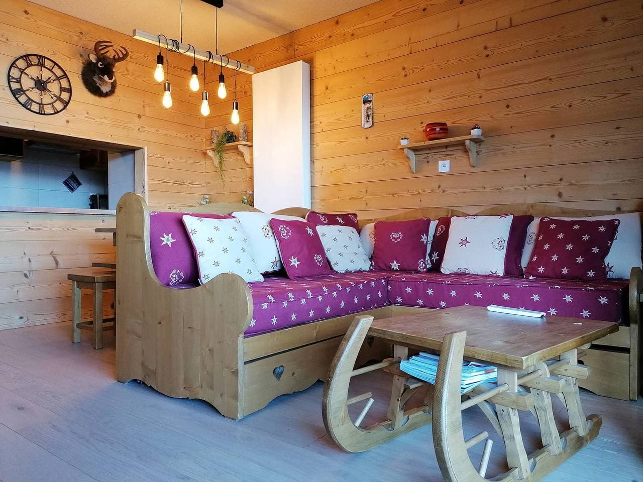 Foto 13 von 15: Geräumiges Bergstudio, Balkon mit Talblick, zentrale Lage, pistennah