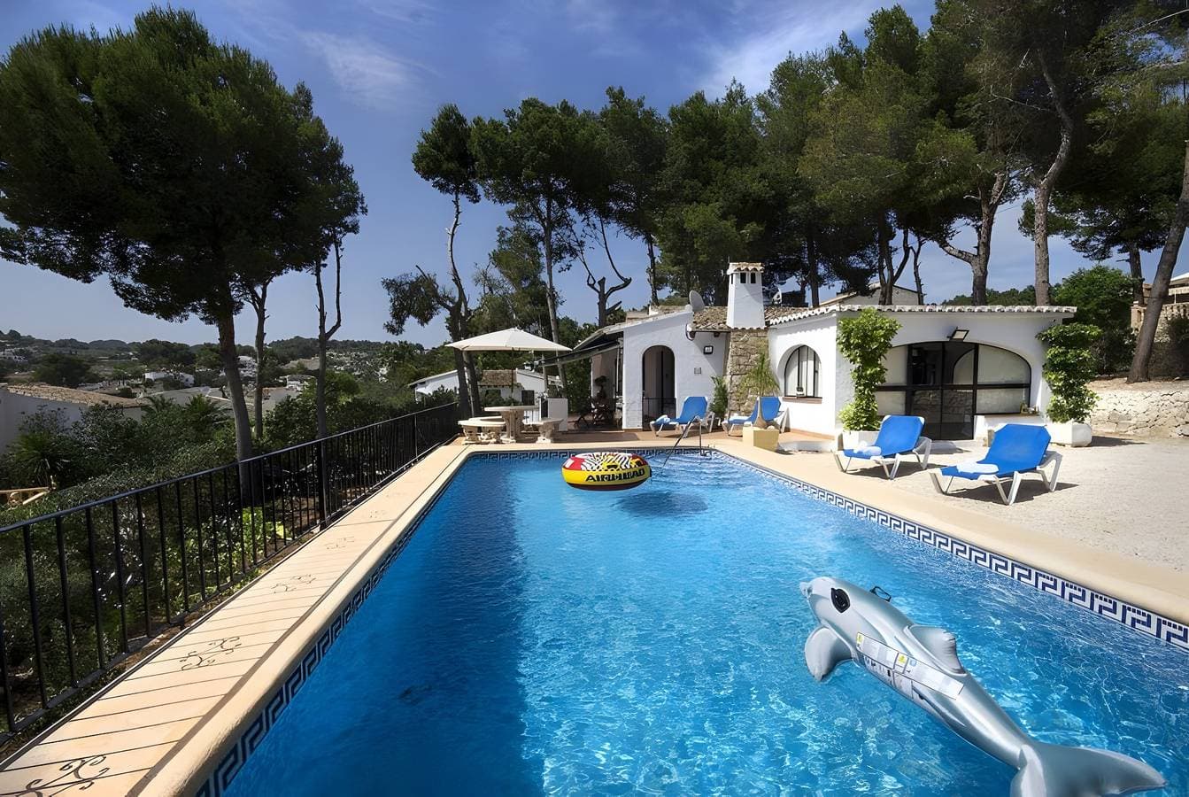 Foto 12 von 13: Ferienhaus 'Molino Moraira' mit Bergblick, Wi-Fi und Klimaanlage