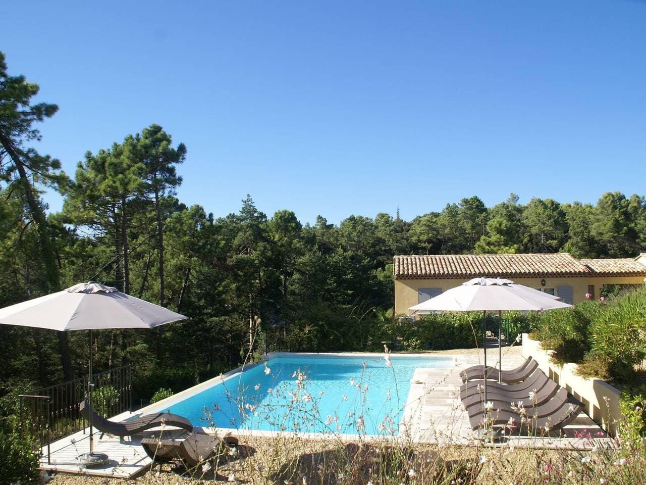Wohnung in Montauroux mit Pool & Waldblick 1