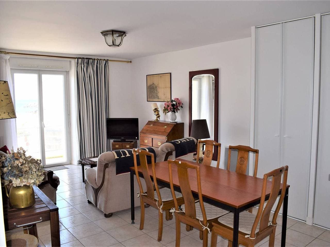 Foto 4 von 17: Geräumige Wohnung mit WIFI und Parkplatz in Trégastel, strandnah