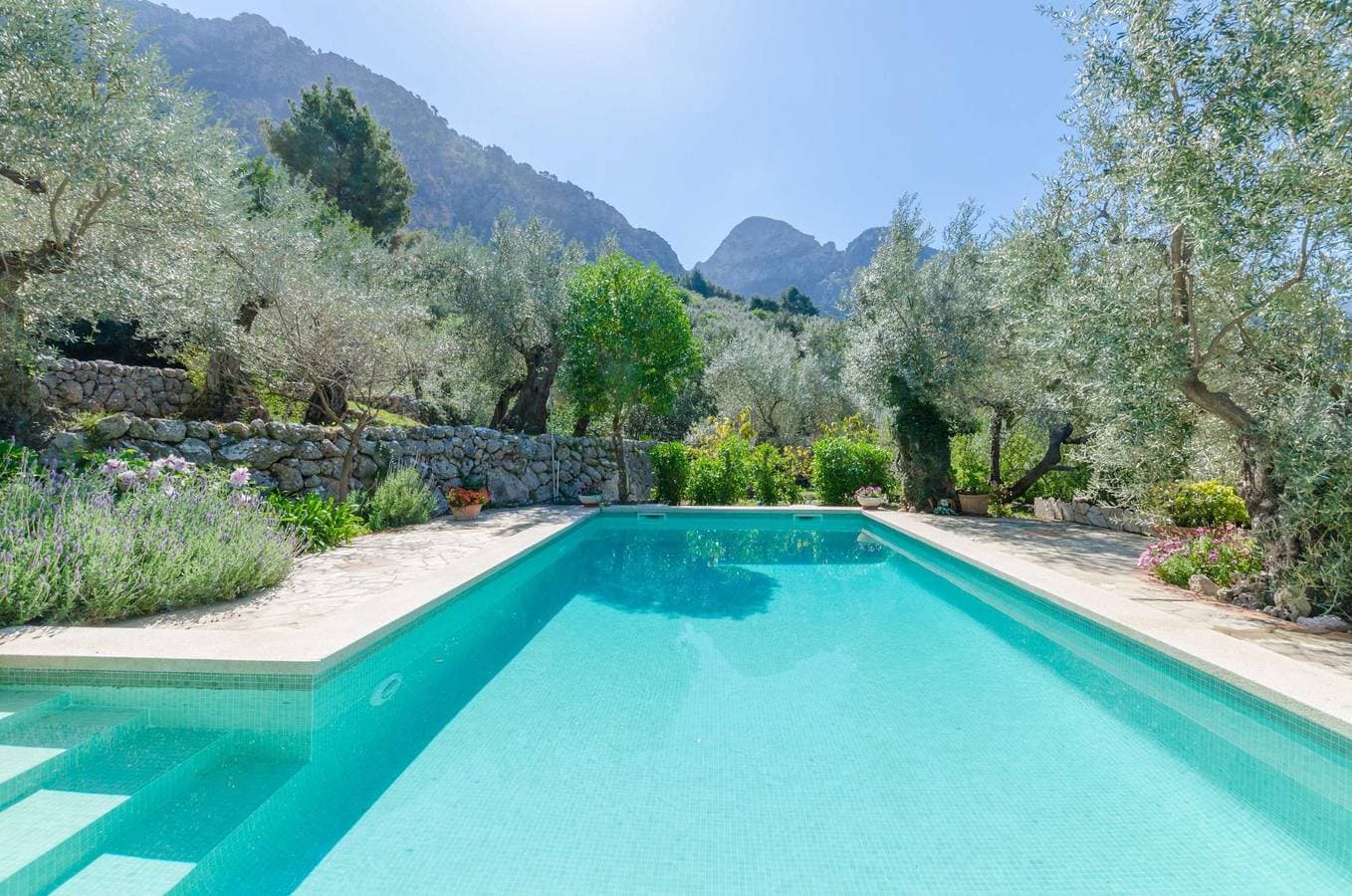 Foto 3 von 47: S'Olivaret  - Ferienhaus mit privaten Pool in Fornalutx. WiFi gratis