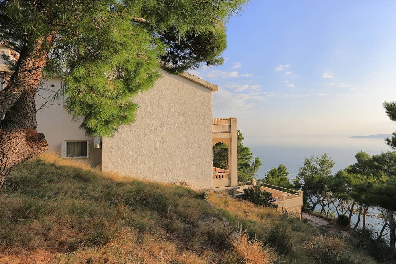 Foto 5 von 21: 1-Zimmer-Ferienwohnung mit Terrasse und Meerblick Brela, Makarska A-6006-b