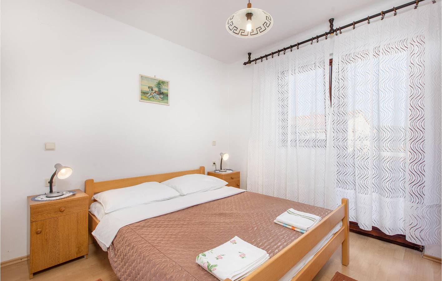 Foto 9 von 18: Gemütliche Ferienwohnung: 800 m zum Strand, WLAN, Klimaanlage, Terrasse und Parkplatz