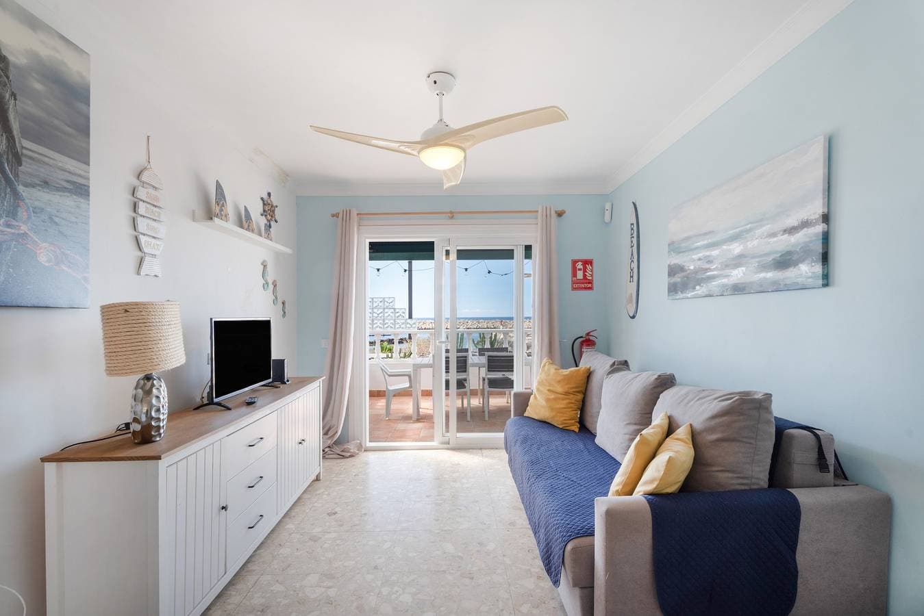 Foto 4 von 29: Ferienwohnung 'Libra Amarilla Golf' mit Meerblick, Gemeinschaftspool und WLAN