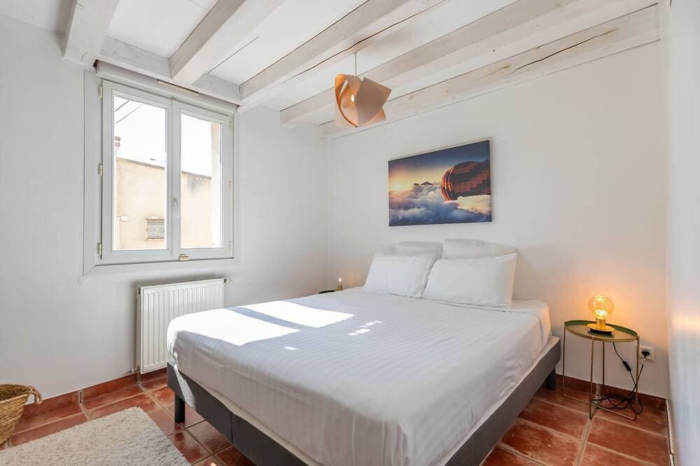 Foto 4 von 30: Ferienhaus-Traditionell-Ensuite mit Dusche-avec Piscine et Mare