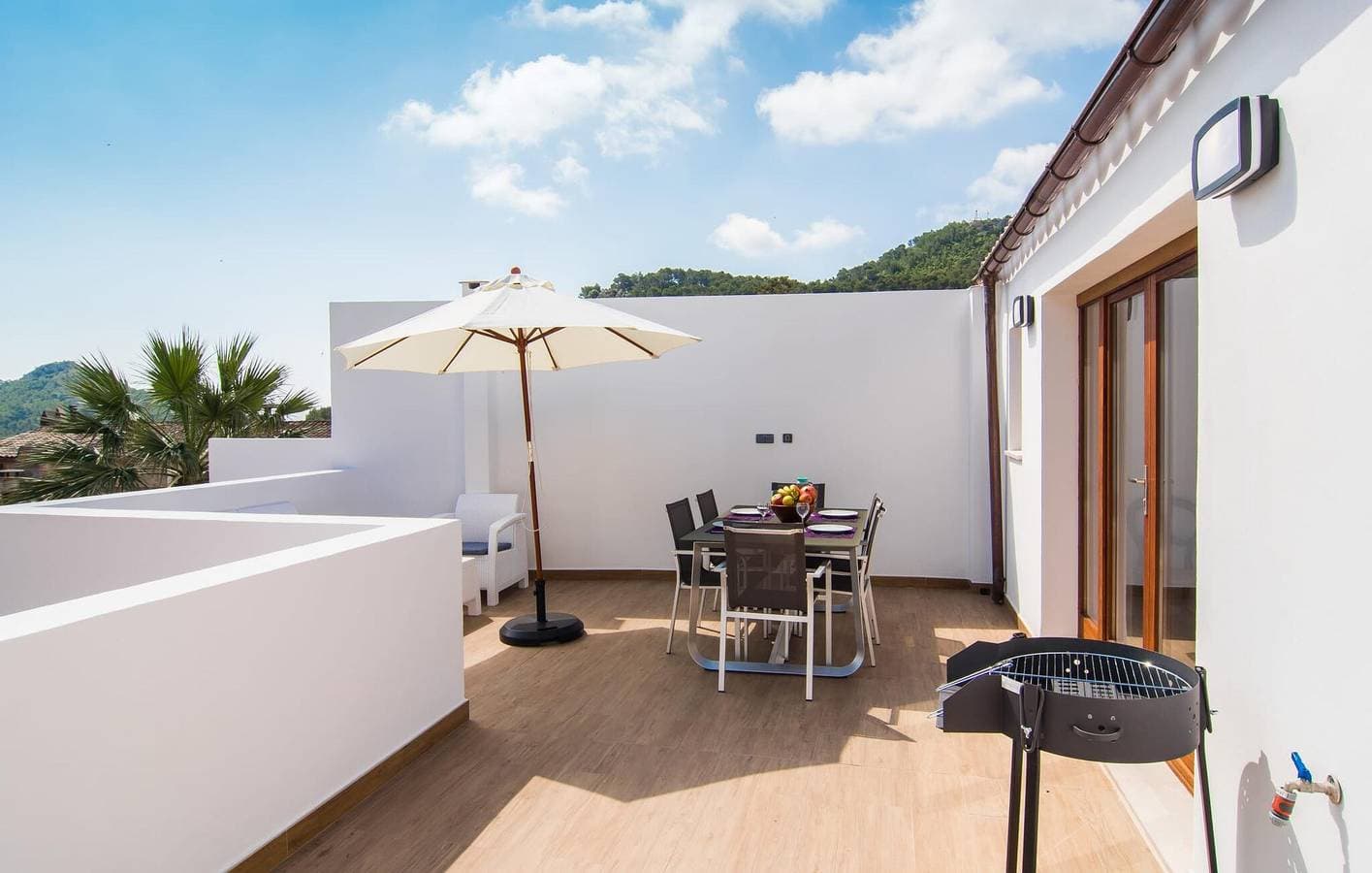 Foto 6 von 37: Apartment mit Meerblick, Pool, WiFi und Grill - Capdepera