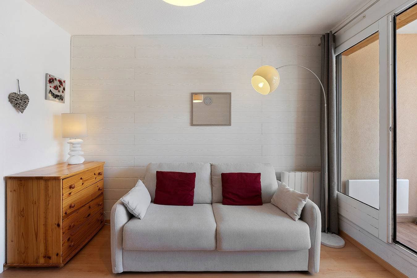 Foto 7 von 28: Studio "Les Fontettes 2" 50 m von den Skipisten mit Balkon