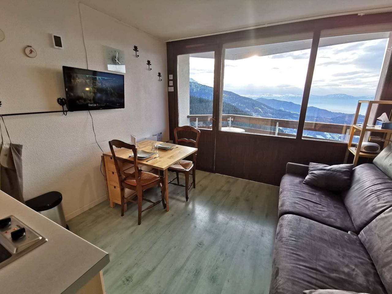 Foto 3 von 14: Ruhiges Studio nahe Skiliften, Les Adrets-Prapoutel